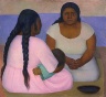 Diego Rivera / Two Women and a Child / 1926