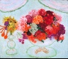 Florine Stettheimer / Still Life with Flowers (Phlo, XVerbena, and Daisies) / 1921