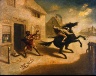 John Quidor / Tom Walker's Flight / circa 1856