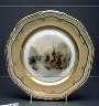 Coalport Factory / Plate The Highlands, Lake George, America / 1820 - 1830