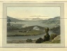 William R. A. Daniell / Distant View of Cruachan, taken near Arros bridge, Isle of Mull / 1817