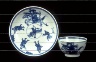 Worcester factory / Tea Bowl and Saucer / circa 1765