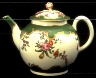 Worcester factory / Teapot and cover / circa 1770