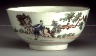 Worcester factory / Bowl / circa 1762 - 1765