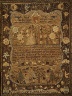 Made by Rebekah S. Munro / Sampler, embroidered / ca. 1791