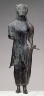 Etruscan / Statuette of a standing maiden / late 6th century B.C.