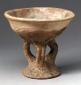 Tellem peoples / Footed Bowl / 13th century