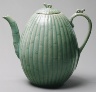 Korea / Melon-shaped wine ewer / Koryô dynasty (918?1392), 12th century