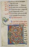 From the Abbey of Pontigny / Initial V from a Bible / ca. 1175?1195