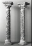 From the Church of Notre-Dame de la Daurade / Two Columns / 400?600