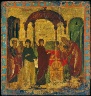 Byzantine / Icon with the Presentation of Christ in the Temple / 1400?1500