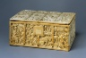 French / Casket with Scenes from Romances / 14th century