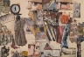 Robert Rauschenberg / Port of Entry (middle panel) / 1998