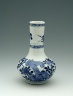 Chinese, Qing Dynasty, Kangxi reign (1662-1722) / Bottle-Shaped Vase (One of a Pair) / 1662-1722