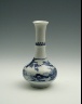 Chinese, Qing Dynasty, Kangxi reign (1662-1722) / Small Bottle-Shaped Vase / 1662-1722