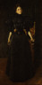 William Merritt Chase / Portrait of a Lady in Black / c. 1895