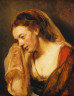 Rembrandt Harmensz van Rijn / A Woman Weeping / 1654/1655