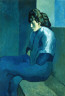 Pablo Picasso / Melancholy Woman / 1902