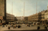 Canaletto / The Piazza San Marco, Venice / 18th Century