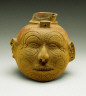 Mississippian / Head Effigy Vessel / 1300/1500