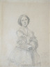 Jean-Auguste-Dominique Ingres / Mlle. Cécile-Marie Panckoucke (later Mme. Jacques-Raoul Tournouër) / 1856