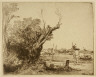 After Rembrandt Harmensz van Rijn / View of Omal (Copy) / 1645