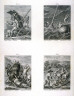 Christian de Mechel / Plate IX, no.33-36  from The Dance Of Death / 1780