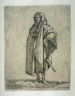 Filippo Napoletano (Teodoro Filippo de Liagno) / Standing Soldier in a Long Cloak,  from the series  of Soldiers / 16th - 17th century