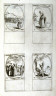 Jacques Callot / St. Melito of the Forty Martyrs, March 11; St. Firmin Abbot, March 11; St. Gregory the Great, Pope, March 12; St. Euphrasia,Virgin, , March 13; twenty-first plate from the book, Les IMAGES DE TOUS/LES SAINCTS ET SAINTES /DE LANNÉE... (Images of Allthe Saints of the Year...)(Paris: Chez Israël Henriet, 1636) / 1636