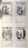 Jacques Callot / Sts. Maxentius and Leander, Martyrs, December 12; Sts. Sergius and Paul, December 12; Sts. Eustratius and Orestes, Martyrs, December 13; St. Lucia, Virgin and Martyr, December 13; one hundred and THIRTEENth plate from the book, Les IMAGES DE TOUS/LESSAINCTS ET SAINTES /DE LANNÉE... (Images of All the Saints of the Year...)(Paris: Chez Israël Henriet, 1636) / 1636