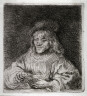 Rembrandt Harmensz van Rijn / Card Player / 1641