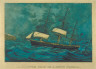 Currier and Ives / A Clipper Ship in a Snow Squall / 19th Century