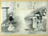 Gashu Sekien / Second sheet   from album with images of Ghosts / circa 1800