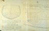 Paul Filhon / Longitudinal and Cross Sections of a Frigate / 18th - 19th century