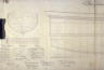 Paul Filhon / Longitudinal and Cross Section of a Ship / 18th - 19th century