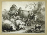 after Francesco Londonio / Pastoral Scene / 18th Century