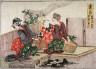Hokusai / Kuwana,no.48  from an untitled Tokaido series (reissue of  Hokusai's Tokaido series for poetry circle of Okazaki) / 1804