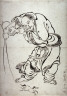 Unidentified / [The Taoist immortal Chokaro producing a horse from a gourd] / 17 - 18th century