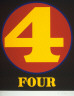 Robert Indiana / Four from the portfolio Numbers / 1968