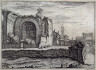 Giovanni Battista Mercati / Pictio Santa Maria Nova (Depiction of  Sant Maria Nuova), pl. 21 from the series Alcune vedute et prospettive di luoghi dishabitati di Roma (Some Views and Perspectives of the Uninhabited Places of Rome) / 1629