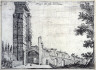 Giovanni Battista Mercati / Temple del sole dOreliano (Aurelian Temple of the Sun), pl. 27 from the series Alcune vedute et prospettive di luoghi dishabitati di Roma (Some Views and Perspectives of the Uninhabited Places of Rome) / 1629