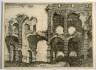 Giovanni Battista Mercati / Listesse (The Same[i.e.Amphitheater of the Coliseum]), pl. 47 from the series Alcune vedute et prospettive di luoghi dishabitati di Roma (Some Views and Perspectives of the Uninhabited Places of Rome) / 1629