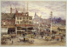 Hughson Hawley / Old Washington Market, New York City / 1885