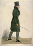 Richard Dighton / Caricature (full figure) of Prince Esterhazy - "A Princely Ambassador" / 1823