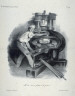 Honoré Daumier / Ah! tu veux te frotter à la presse!! plate no. 319 published in La Caricature  3 October 1833 / 1833