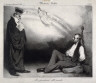 Honoré Daumier / Moderne Galilée plate 436 published in La Caricature  6 November 1834 / 1834