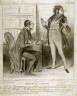 Honoré Daumier / Robert Macaire actionnaire, no. 80 from the series Caricaturana, published in Le Charivari 13 May 1838 / 1838