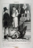 Honoré Daumier / Ne men parlez pas, ça fait pitié. . ., no. 8  from the series VULGARITÉS / 1841