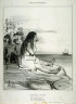 Honoré Daumier / L'abandon d'Ariane no. 24 from the series Histoire ancienne / 1842