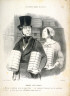 Honoré Daumier / LHONEEUR D?TRE PARRAIN, no. 32 from the series LES BEAUX JOURS DE LA VIE., published in Le Charivari  15 November 1844 / 1844